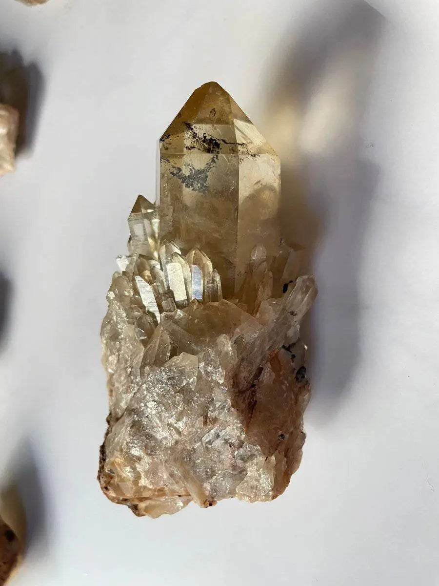 Natural Kundalini Citrine: Untreated Congo Yellow Crystal view 3